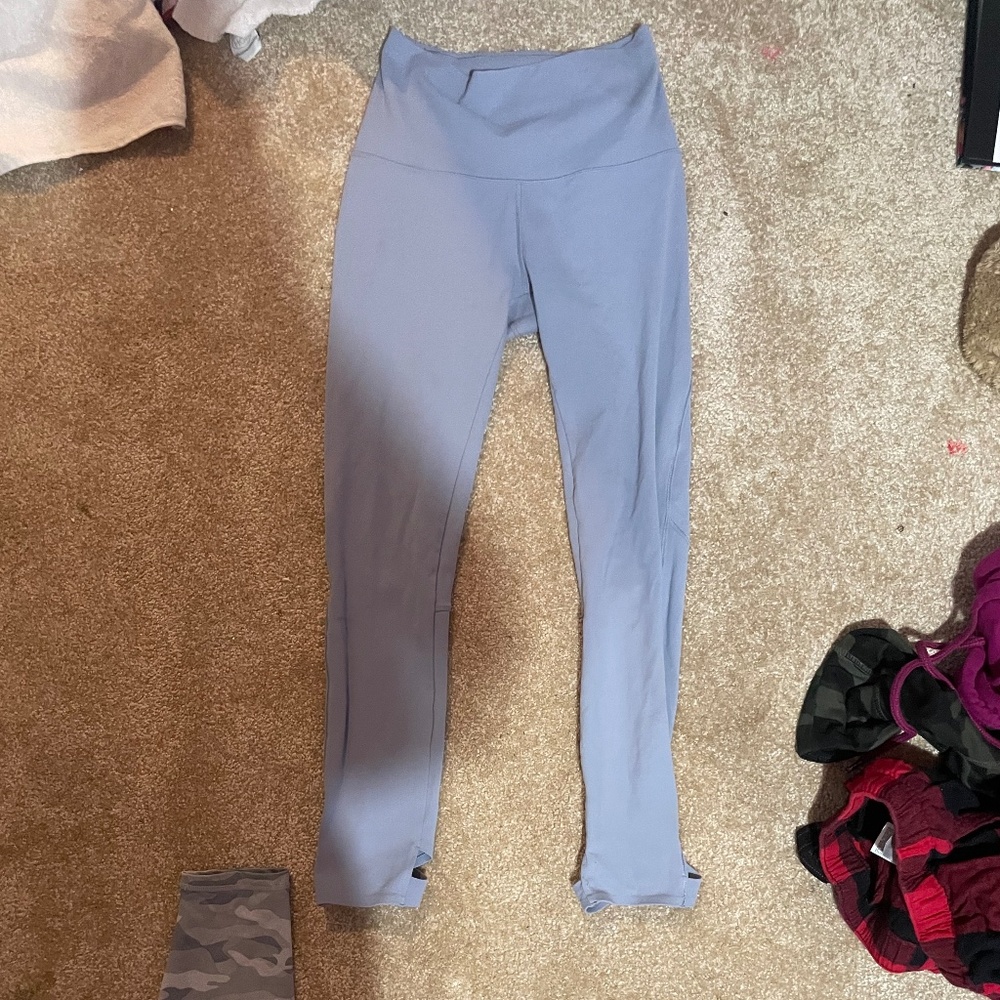 crossover ankle leggings